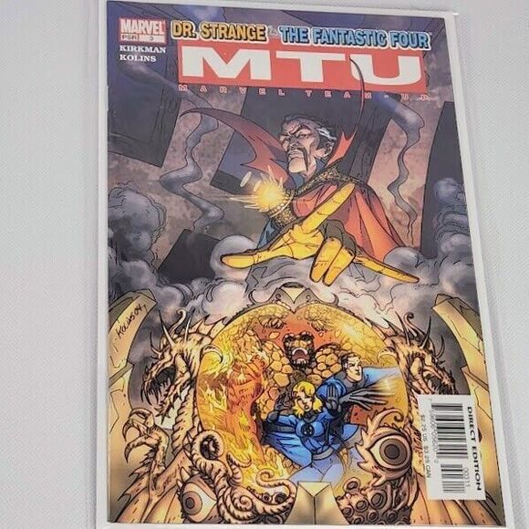 MARVEL TEAM-UP #3 (2004) 1ST FULL APP TONY STARK AS DR DOOM NM (or better) Mylar - Picture 1 of 5